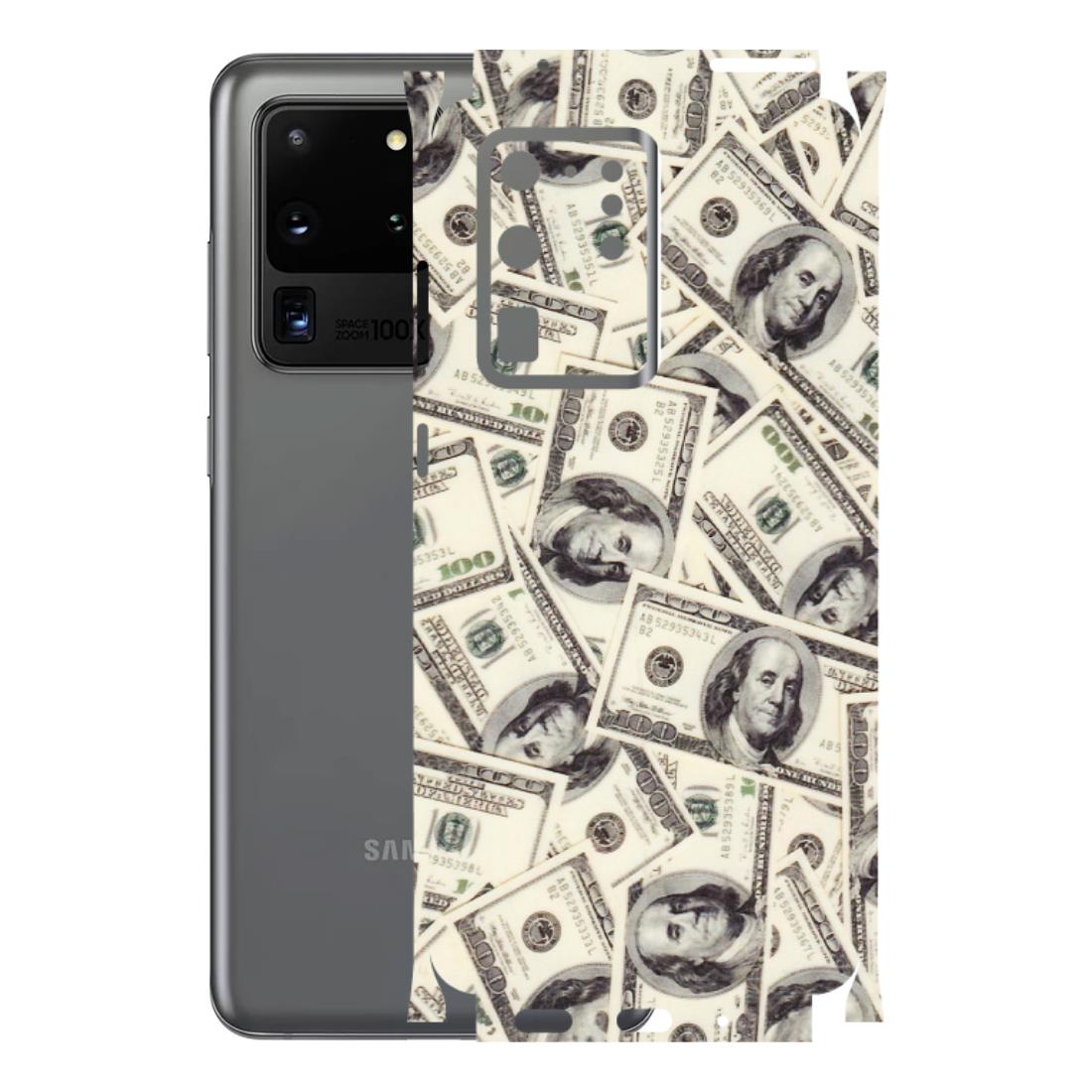 Samsung A/S Series Phone Skins (All Models) - Dollar Lover - Transparent Finish (T-17) Samsung Galaxy S20 Ultra