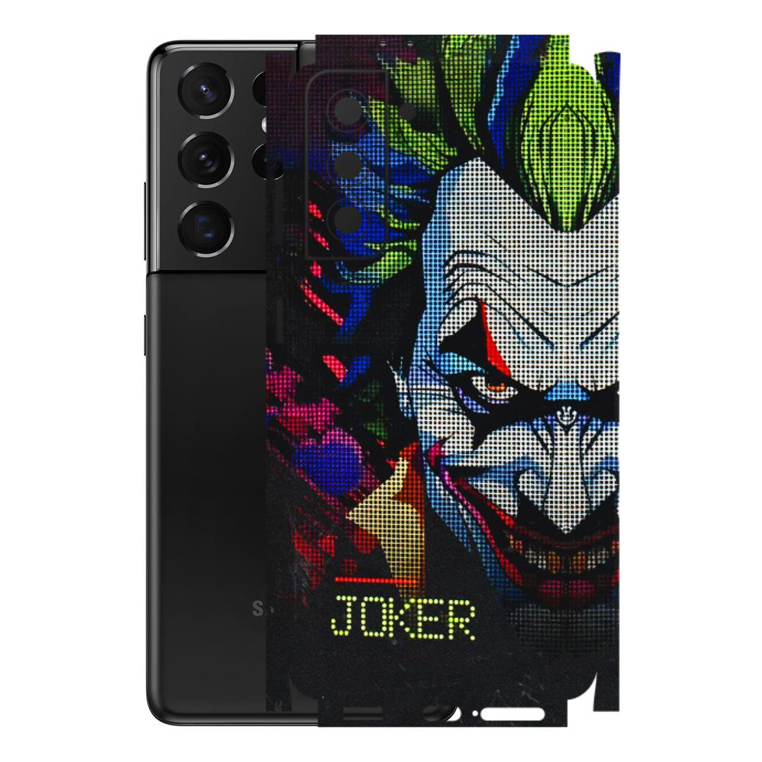 Samsung A/S Series Phone Skins (All Models) - Joker Dot Matrix - 3D Embossed Finish (L-08) Samsung Galaxy S21 5G