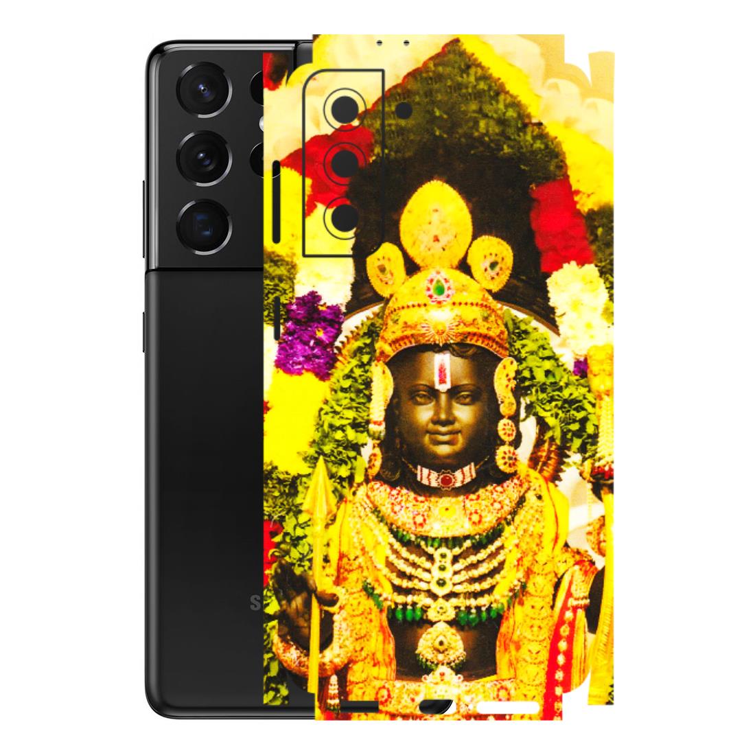 Samsung A/S Series Phone Skins (All Models) - Ram Lalla Ayodhya - 3D Embossed Finish (L-103) Samsung Galaxy S21 5G
