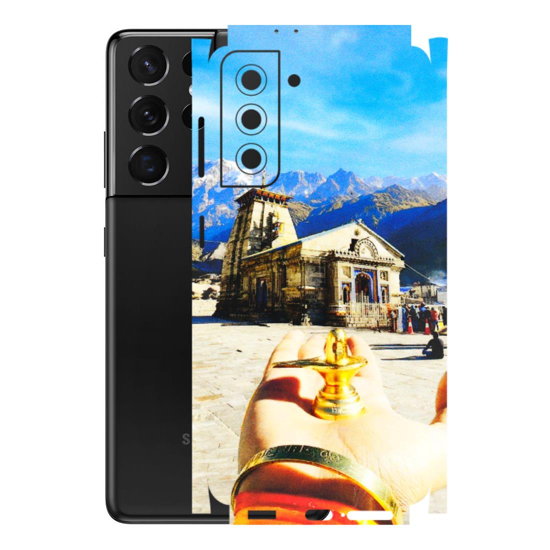 Samsung A/S Series Phone Skins (All Models) - Beauty of Kedarnath - 3D Embossed Finish (L-108) Samsung Galaxy S21 5G