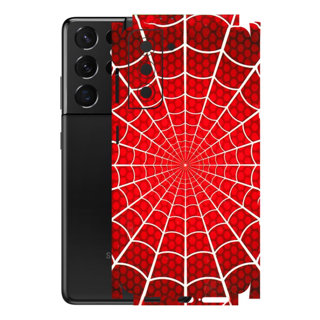 Samsung A/S Series Phone Skins (All Models) - Classic Spidey Web - 3D Embossed Finish (L-115) Samsung Galaxy S21 5G