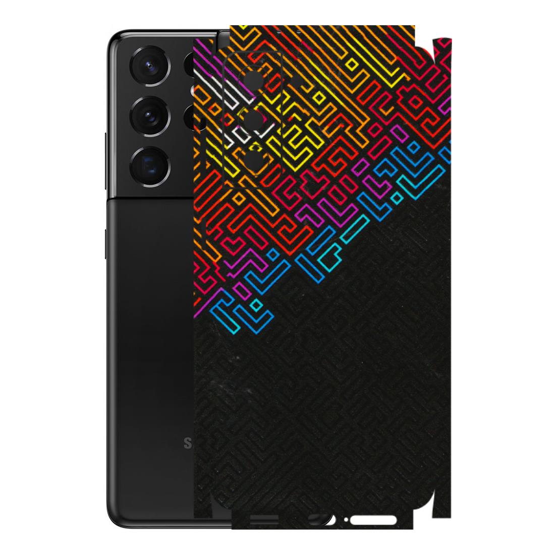 Samsung A/S Series Phone Skins (All Models) - Dotme Pattern Art - 3D Embossed Finish (L-121) Samsung Galaxy S21 5G