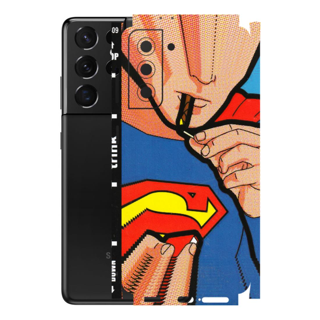 Samsung A/S Series Phone Skins (All Models) - Superman Sutta - 3D Embossed Finish (L-130) Samsung Galaxy S21 5G