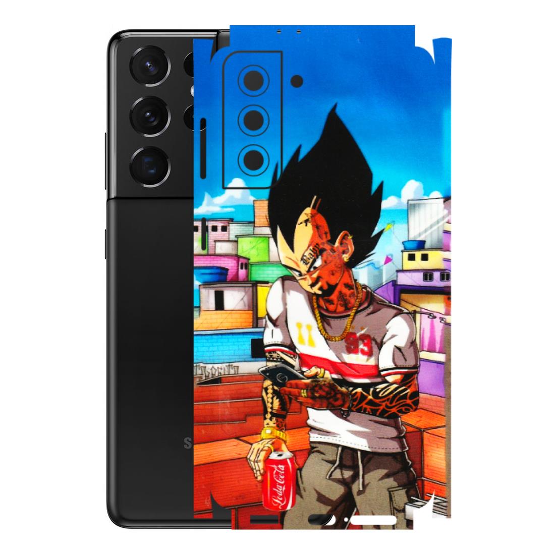 Samsung A/S Series Phone Skins (All Models) - Vegeta - 3D Embossed Finish (L-136) Samsung Galaxy S21 5G