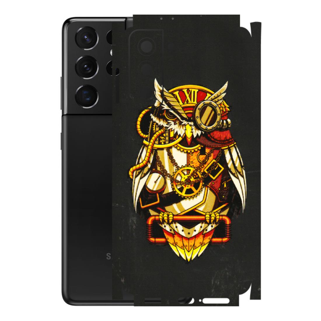Samsung A/S Series Phone Skins (All Models) - Classy Smart Owl - 3D Embossed Finish (L-144) Samsung Galaxy S21 5G