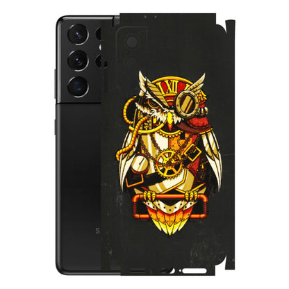 Samsung A/S Series Phone Skins (All Models) - Classy Smart Owl - 3D Embossed Finish (L-144) Samsung Galaxy S21 5G