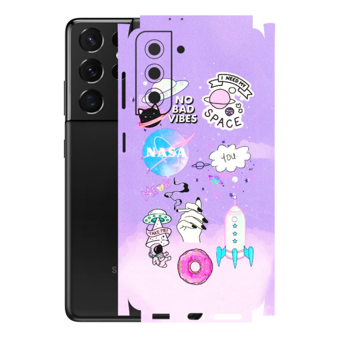 Samsung A/S Series Phone Skins (All Models) - I Need My Nasa Skin - 3D Embossed Finish (L-149) Samsung Galaxy S21 5G