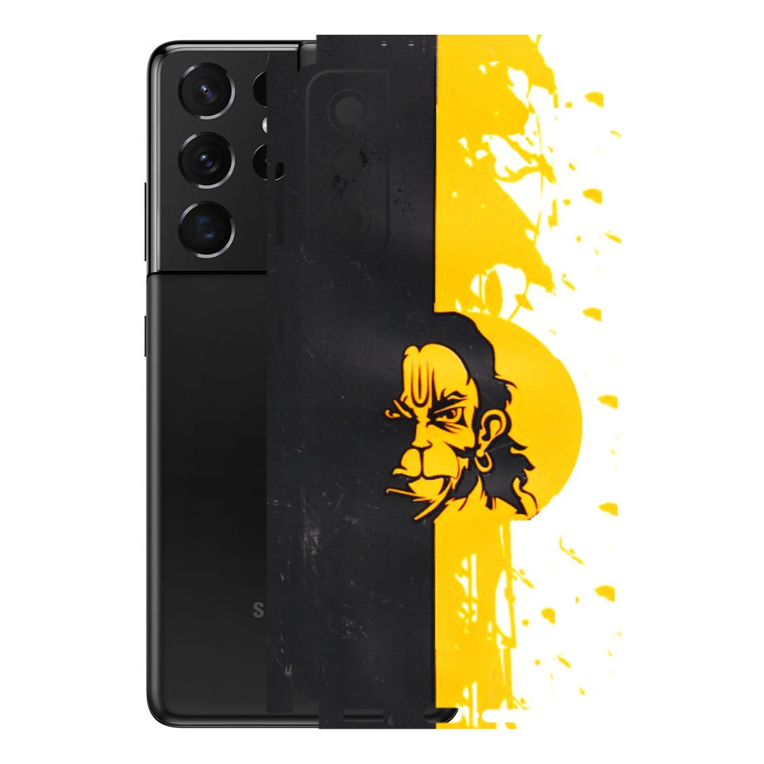 Samsung A/S Series Phone Skins (All Models) - Bajrangbali - 3D Embossed Finish (L-151) Samsung Galaxy S21 5G