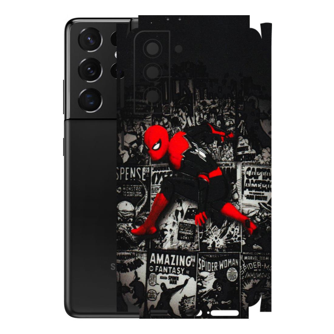 Samsung A/S Series Phone Skins (All Models) - SpiderMan New - 3D Embossed Finish (L-162) Samsung Galaxy S21 5G