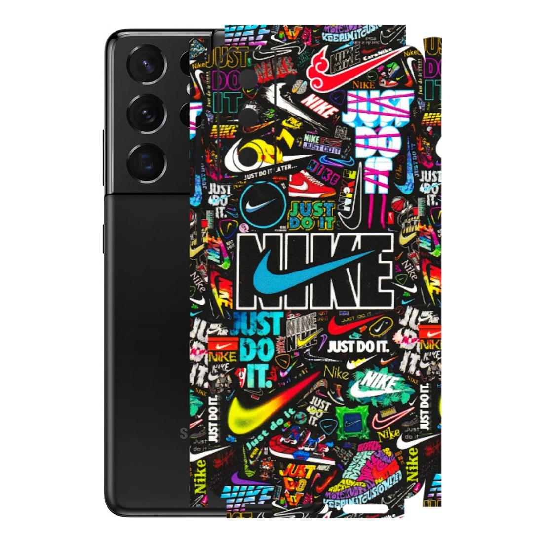 Samsung A/S Series Phone Skins (All Models) - Just Do It Doodles - 3D Embossed Finish (L-166) Samsung Galaxy S21 5G