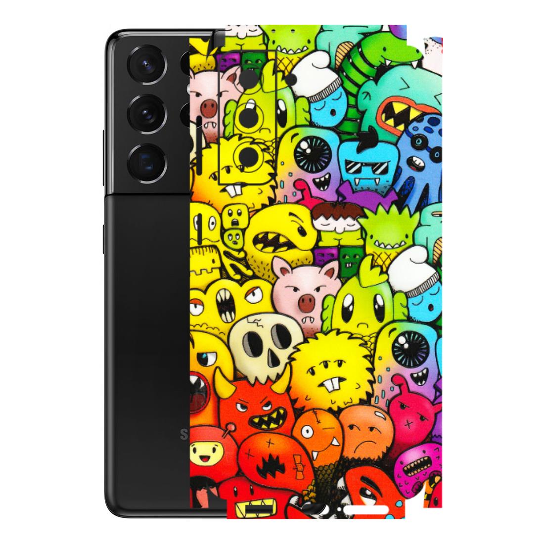 Samsung A/S Series Phone Skins (All Models) - Angry Funkies - 3D Embossed Finish (L-169) Samsung Galaxy S21 5G