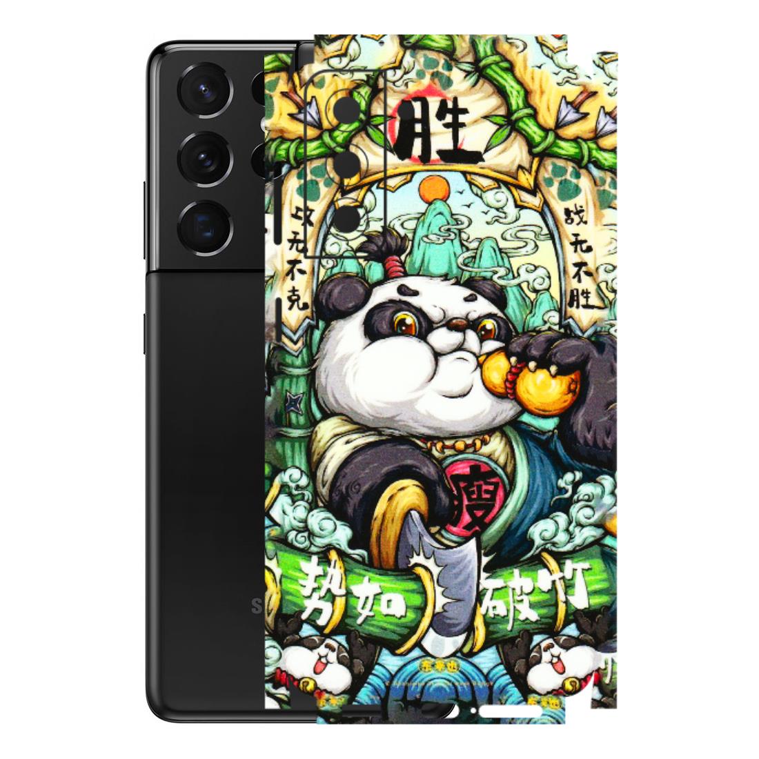 Samsung A/S Series Phone Skins (All Models) - Royal Rich Panda - 3D Embossed Finish (L-170) Samsung Galaxy S21 5G