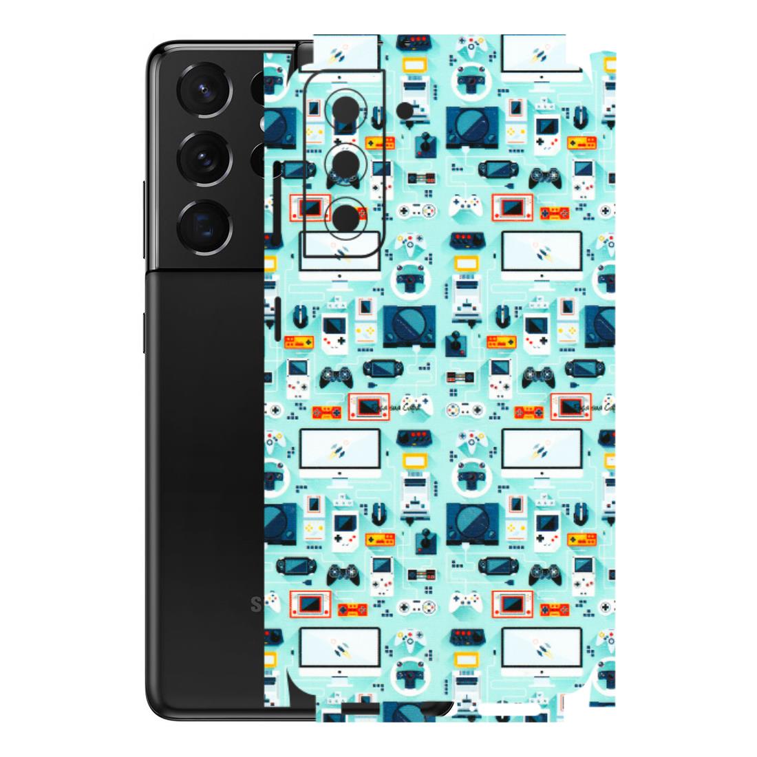 Samsung A/S Series Phone Skins (All Models) - Gadgets Doodle - 3D Embossed Finish (L-184) Samsung Galaxy S21 5G