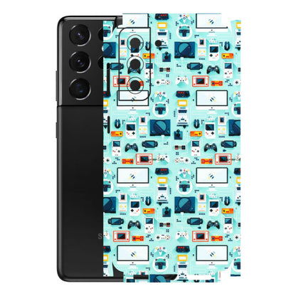 Samsung A/S Series Phone Skins (All Models) - Gadgets Doodle - 3D Embossed Finish (L-184) Samsung Galaxy S21 5G