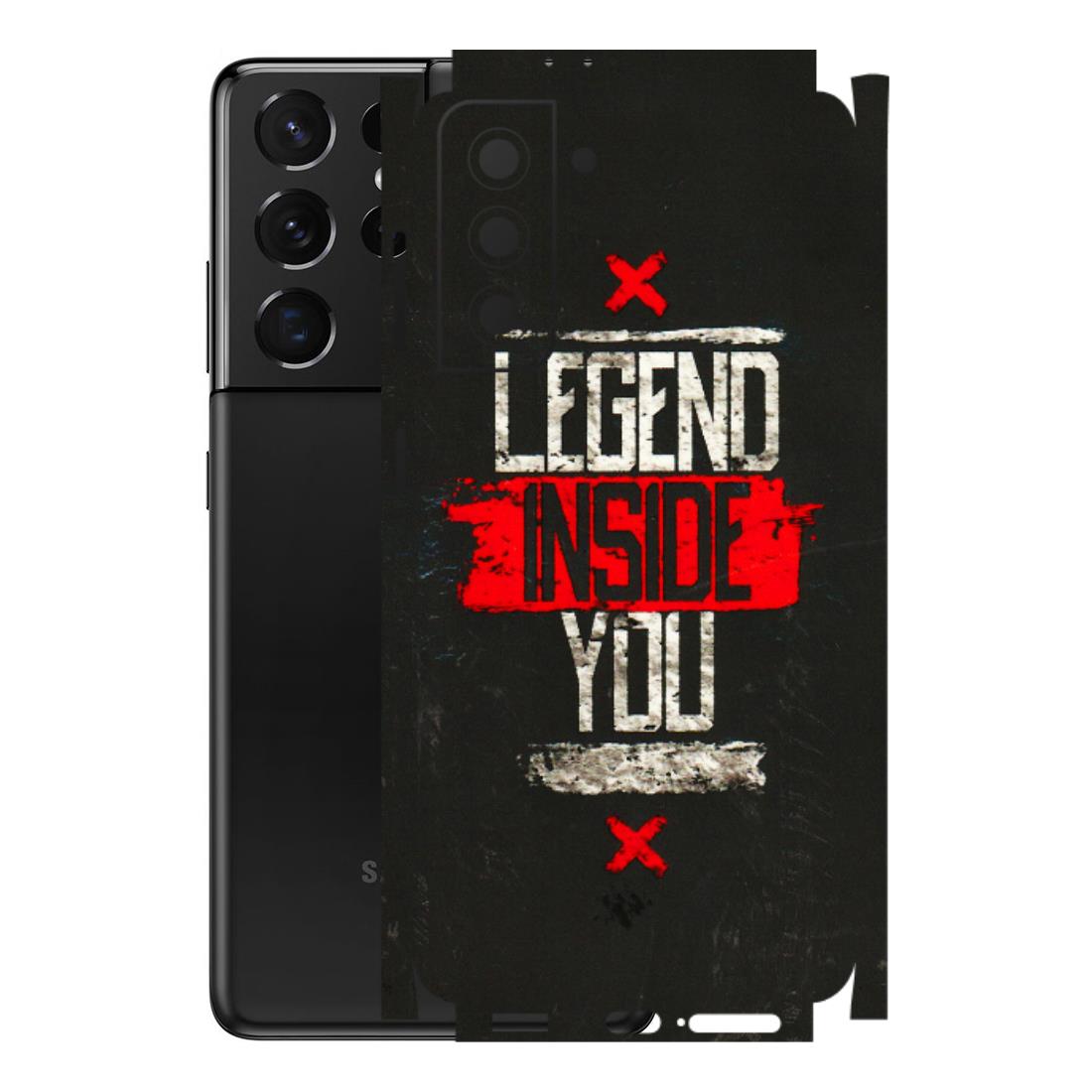 Samsung A/S Series Phone Skins (All Models) - Legend Inside You - 3D Embossed Finish (L-186) Samsung Galaxy S21 5G