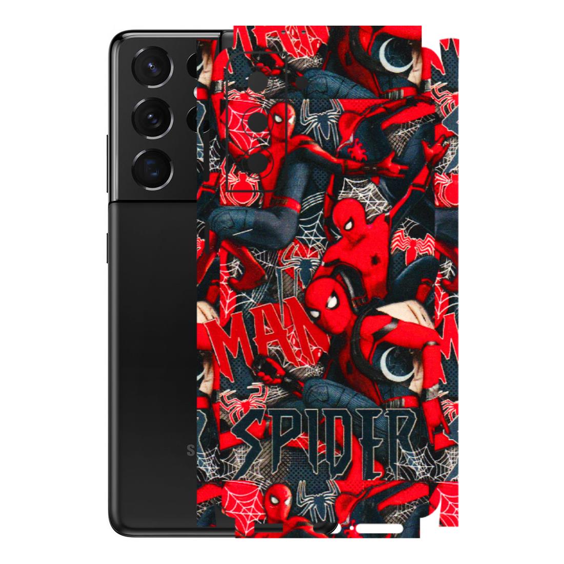 Samsung A/S Series Phone Skins (All Models) - SpiderMan Cool - 3D Embossed Finish (L-188) Samsung Galaxy S21 5G
