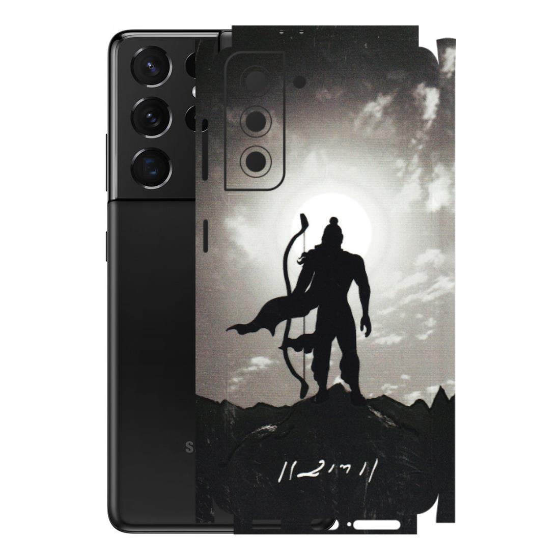 Samsung A/S Series Phone Skins (All Models) - Jai Siya Ram - 3D Embossed Finish (L-200) Samsung Galaxy S21 5G