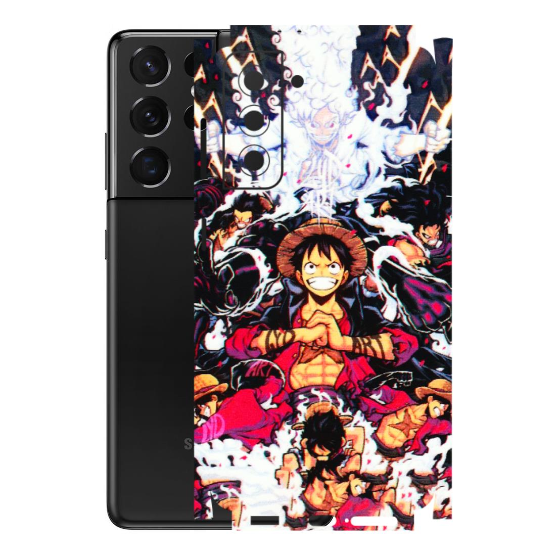 Samsung A/S Series Phone Skins (All Models) - Luffy Anime Character - 3D Embossed Finish (L-203) Samsung Galaxy S21 5G