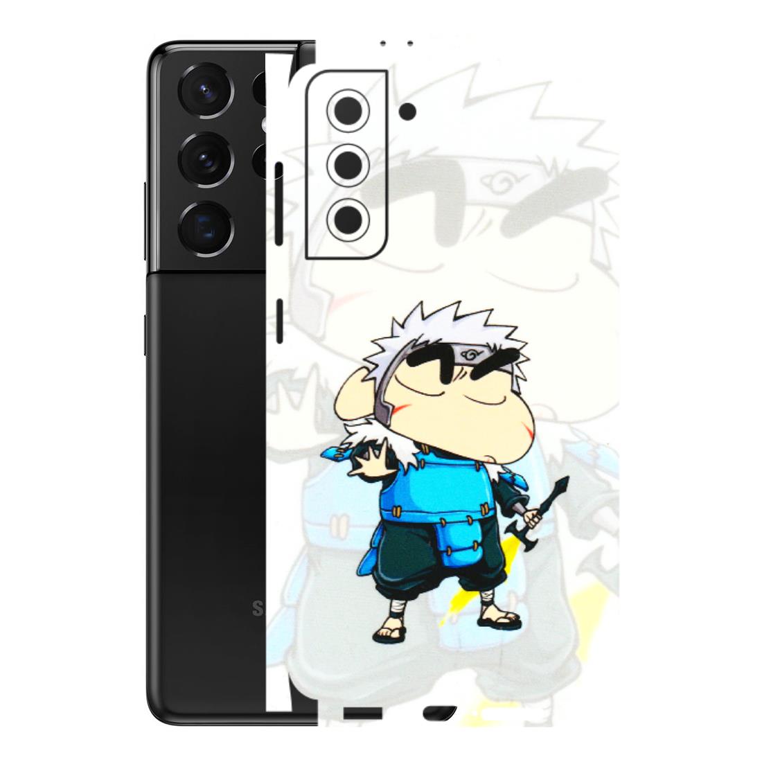 Samsung A/S Series Phone Skins (All Models) - Angry Young Shinchan - 3D Embossed Finish (L-226) Samsung Galaxy S21 5G