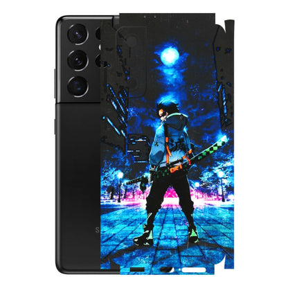 Samsung A/S Series Phone Skins (All Models) - Demon Slayer Sword - 3D Embossed Finish (L-247) Samsung Galaxy S21 5G