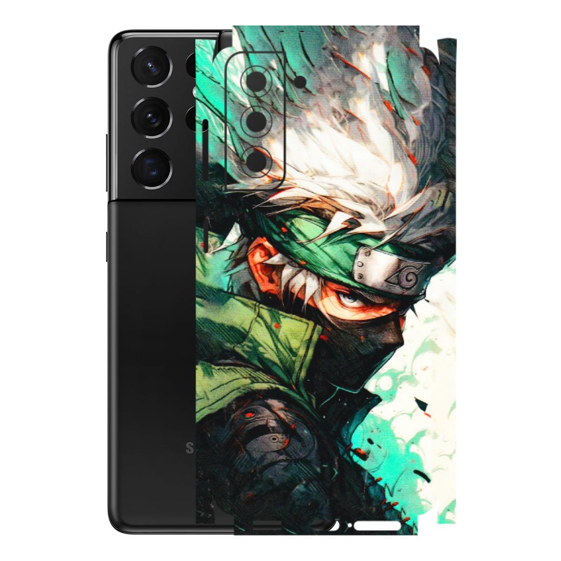 Samsung A/S Series Phone Skins (All Models) - Kakashi Side Profile - 3D Embossed Finish (L-249) Samsung Galaxy S21 5G