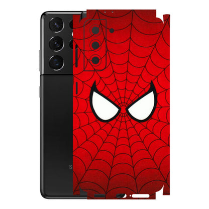 Samsung A/S Series Phone Skins (All Models) - Spidey Eyes - 3D Embossed Finish (L-257) Samsung Galaxy S21 5G