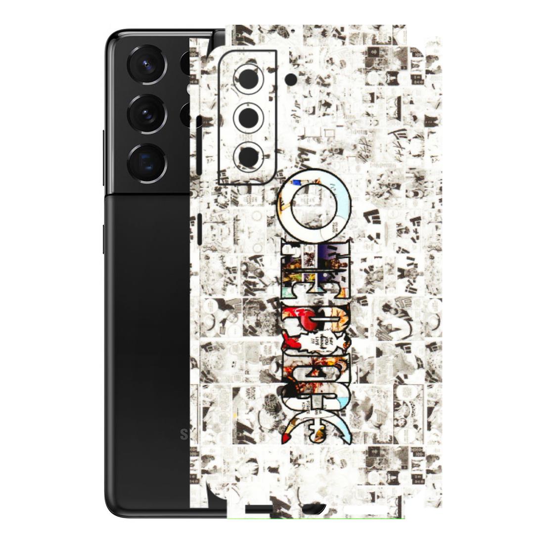 Samsung A/S Series Phone Skins (All Models) - One Piece Manga - 3D Embossed Finish (L-26) Samsung Galaxy S21 5G