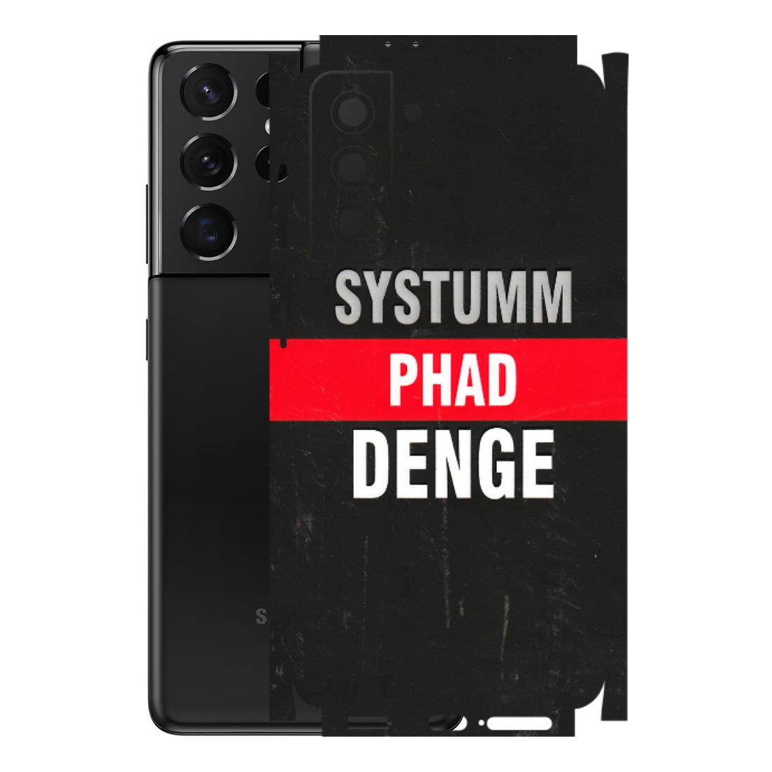 Samsung A/S Series Phone Skins (All Models) - Systumm Phad Denge - 3D Embossed Finish (L-278) Samsung Galaxy S21 5G