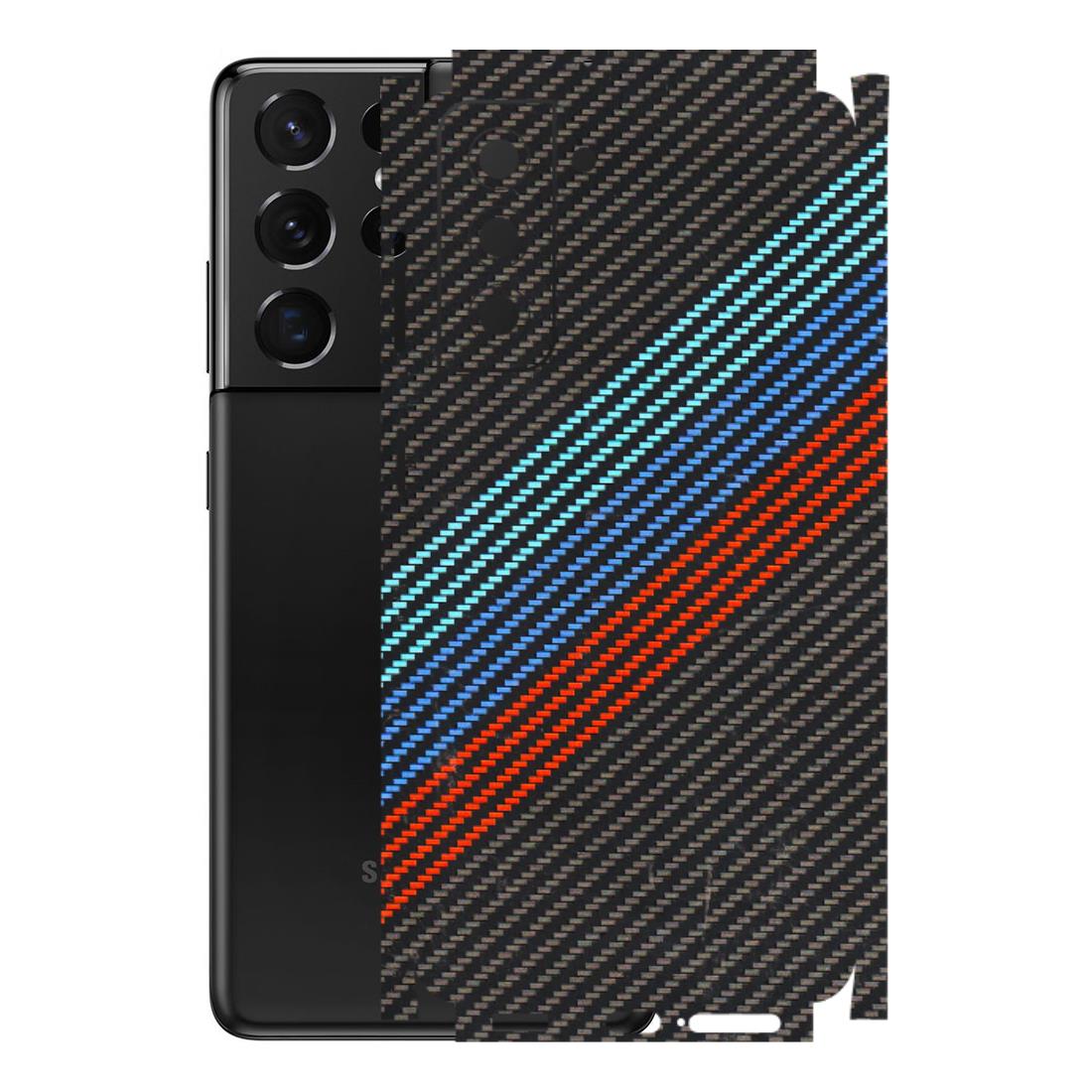 Samsung A/S Series Phone Skins (All Models) - Carbon BM - 3D Embossed Finish (L-302) Samsung Galaxy S21 5G
