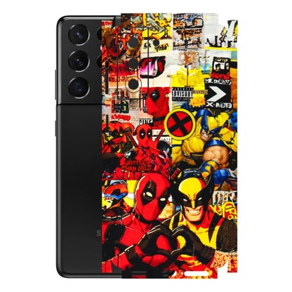 Samsung A/S Series Phone Skins (All Models) - Spidy Wolverine - 3D Embossed Finish (L-310) Samsung Galaxy S21 5G