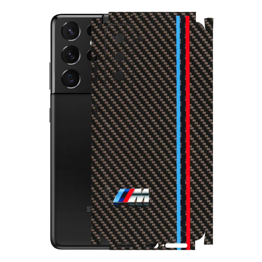 Samsung A/S Series Phone Skins (All Models) - BM Carbon Fiber Feels - 3D Embossed Finish (L-38) Samsung Galaxy S21 5G