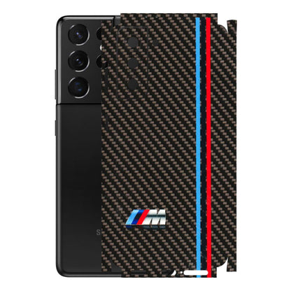 Samsung A/S Series Phone Skins (All Models) - BM Carbon Fiber Feels - 3D Embossed Finish (L-38) Samsung Galaxy S21 5G