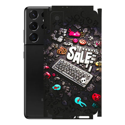 Samsung A/S Series Phone Skins (All Models) - Gadgets Sale - 3D Embossed Finish (L-50) Samsung Galaxy S21 5G
