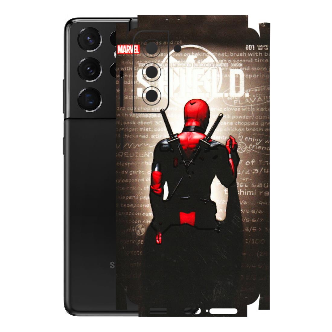 Samsung A/S Series Phone Skins (All Models) - Deadpool - 3D Embossed Finish (L-56) Samsung Galaxy S21 5G