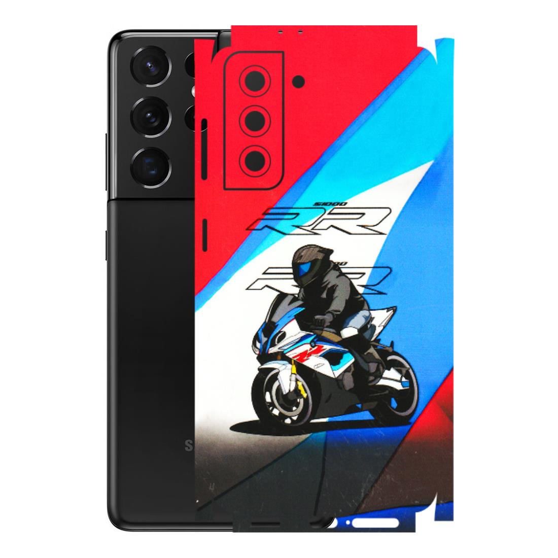 Samsung A/S Series Phone Skins (All Models) - Bikers Love - 3D Embossed Finish (L-58) Samsung Galaxy S21 5G