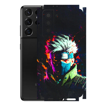 Samsung A/S Series Phone Skins (All Models) - Anime Cool Character - 3D Embossed Finish (L-59) Samsung Galaxy S21 5G