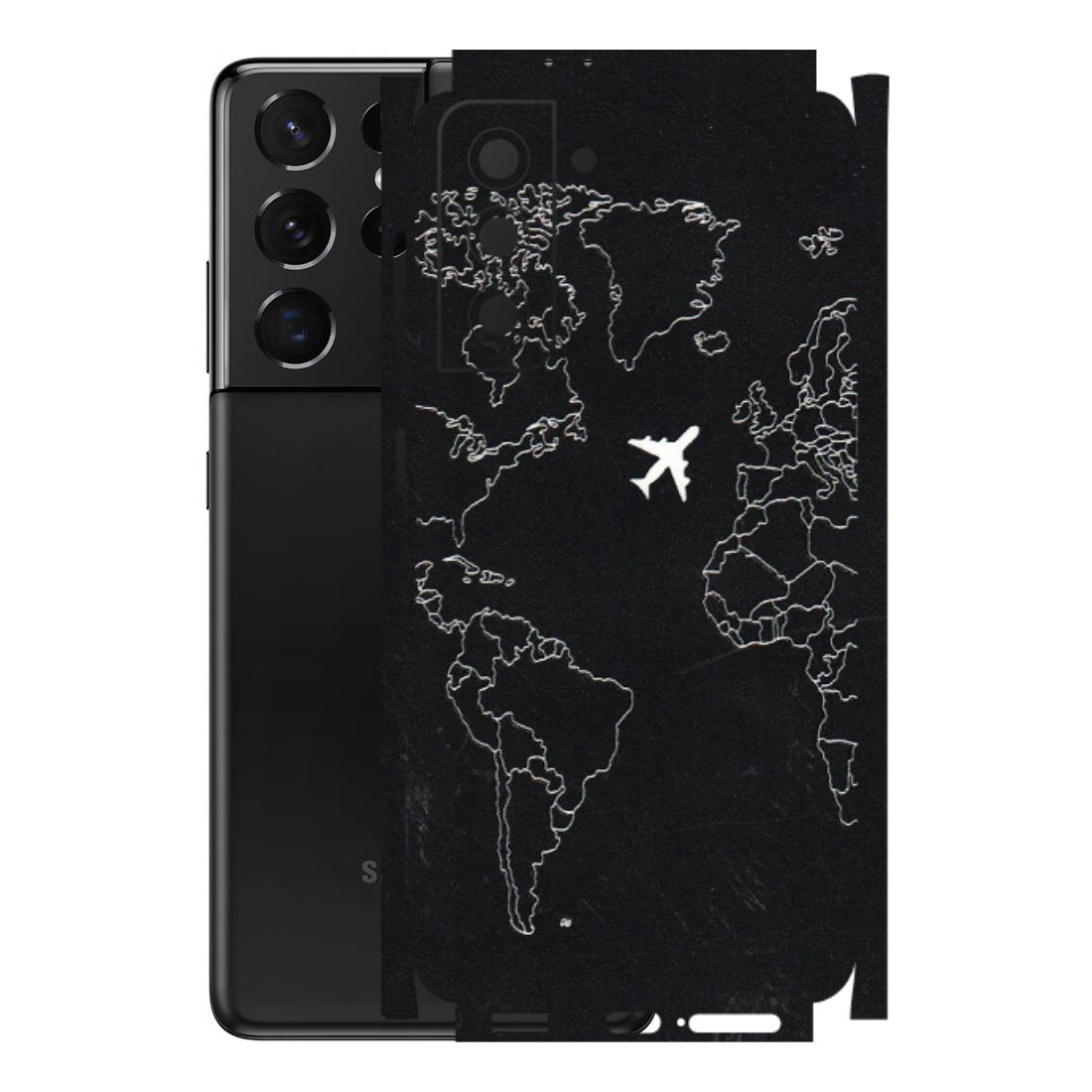 Samsung A/S Series Phone Skins (All Models) - Never Ending Travel - 3D Embossed Finish (L-79) Samsung Galaxy S21 5G