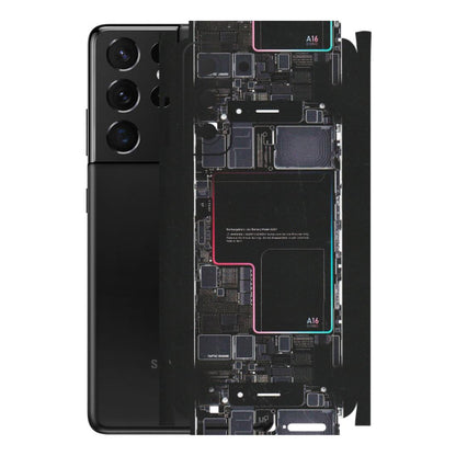 Samsung A/S Series Phone Skins (All Models) - Motherboard Circuit Layout - Matte Finish (M-117) Samsung Galaxy S21 5G