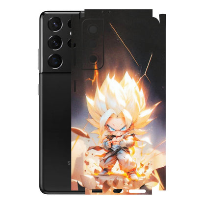 Samsung A/S Series Phone Skins (All Models) - Goku Dragon Cute Anime - Matte Finish (M-131) Samsung Galaxy S21 5G