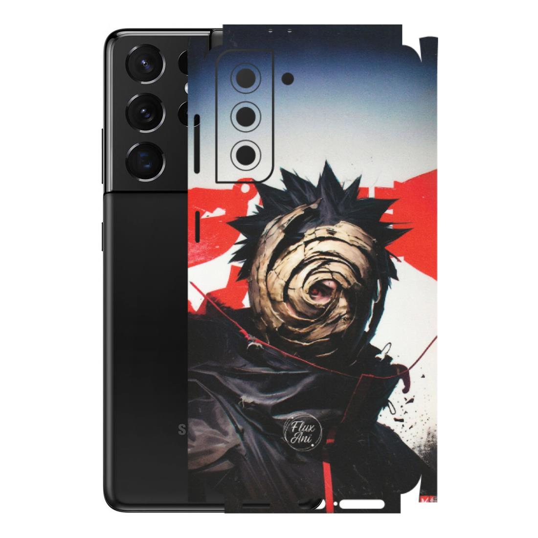 Samsung A/S Series Phone Skins (All Models) - Obito Uchiha Cool Anime - Matte Finish (M-134) Samsung Galaxy S21 5G