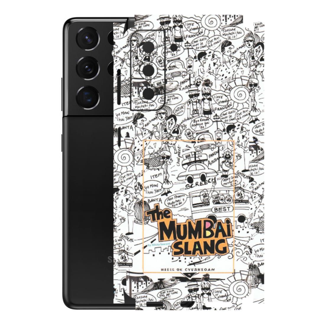 Samsung A/S Series Phone Skins (All Models) - The Mumbai Slang - Matte Finish (M-142) Samsung Galaxy S21 5G