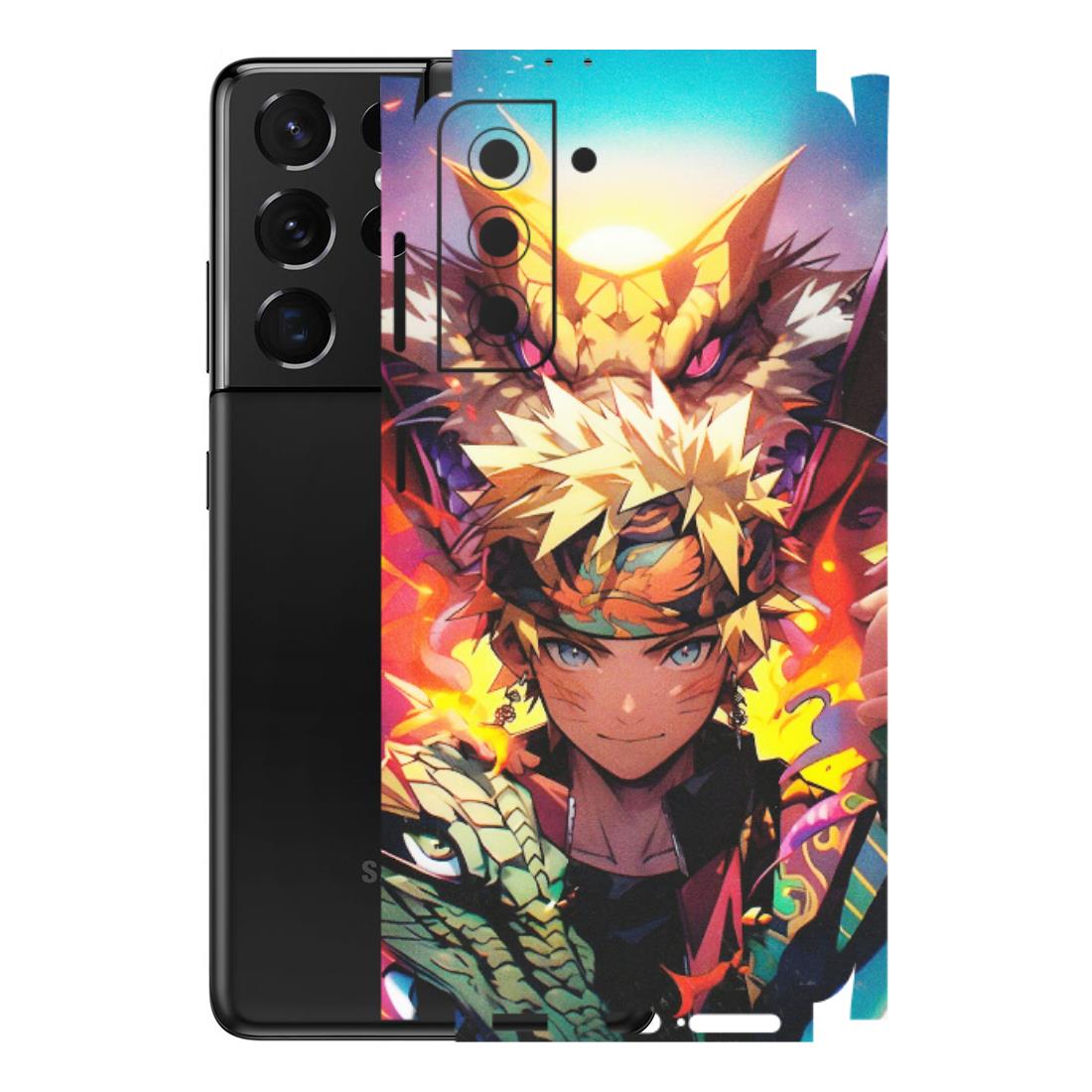 Samsung A/S Series Phone Skins (All Models) - Angry Naruto Anime - Matte Finish (M-148) Samsung Galaxy S21 5G