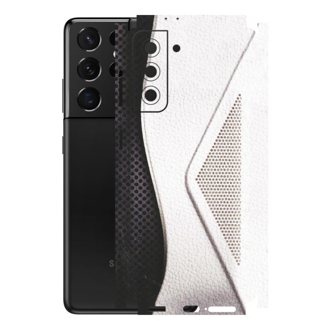 Samsung A/S Series Phone Skins (All Models) - Black And White Iconic Convoy - Matte Finish (M-149) Samsung Galaxy S21 5G