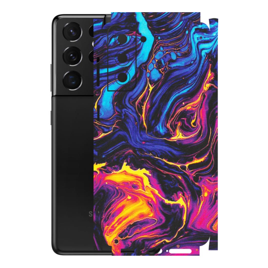 Samsung A/S Series Phone Skins (All Models) - Abstract Paint Classy - Matte Finish (M-15) Samsung Galaxy S21 5G