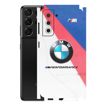 Samsung A/S Series Phone Skins (All Models) - BMW Logo Performance - Matte Finish (M-27) Samsung Galaxy S21 5G