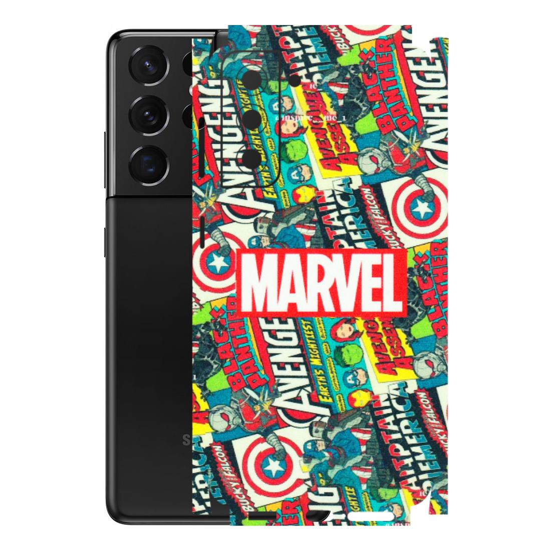 Samsung A/S Series Phone Skins (All Models) - Marvel Comic Lover - Matte Finish (M-30) Samsung Galaxy S21 5G