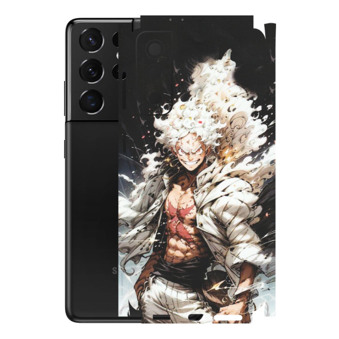 Samsung A/S Series Phone Skins (All Models) - Anime Angry Classy Character - Matte Finish (M-34) Samsung Galaxy S21 5G