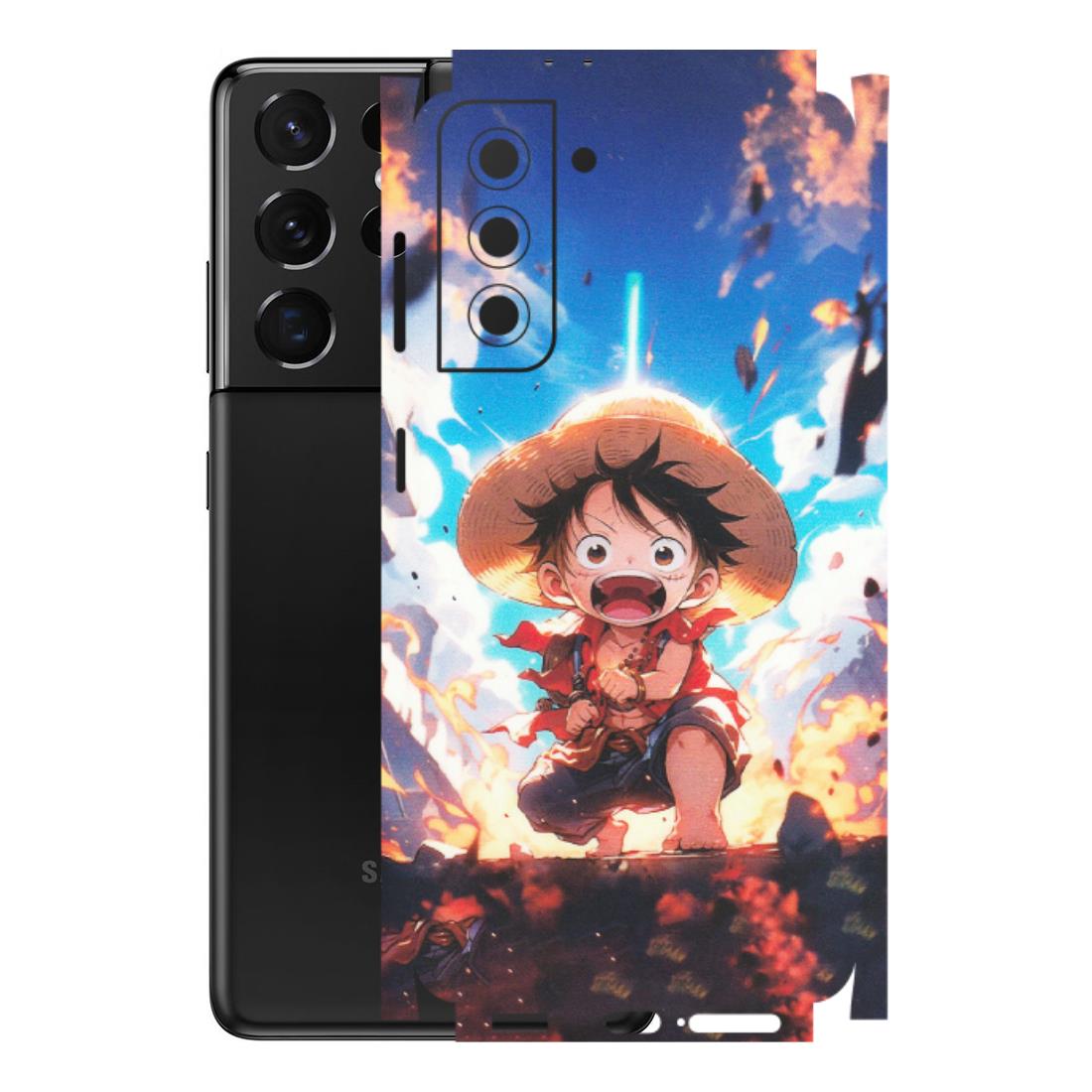 Samsung A/S Series Phone Skins (All Models) - Toon One Piece Cute Character - Matte Finish (M-35) Samsung Galaxy S21 5G