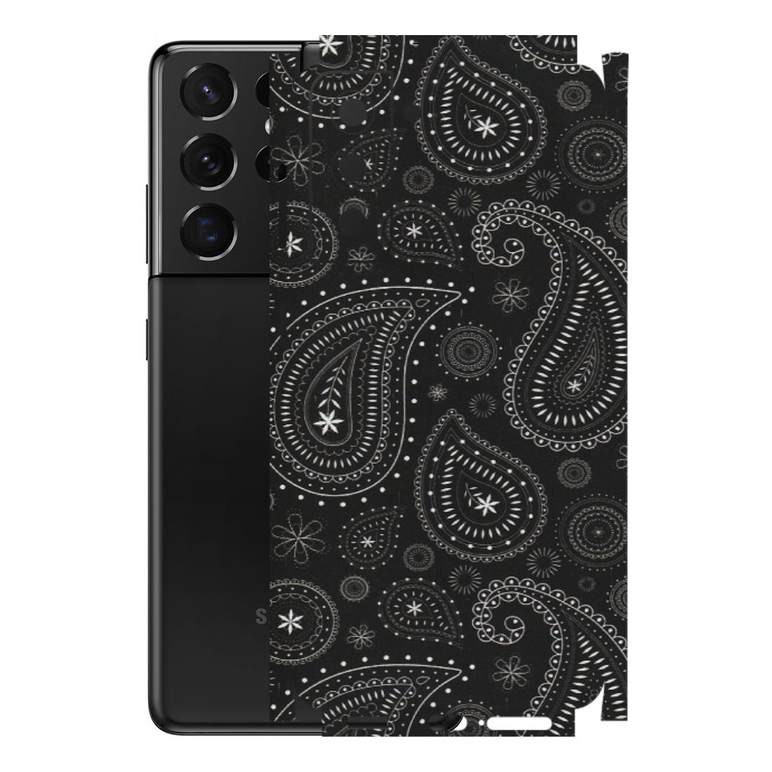 Samsung A/S Series Phone Skins (All Models) - Black Sober Kerry - Matte Finish (M-37) Samsung Galaxy S21 5G