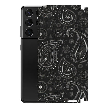 Samsung A/S Series Phone Skins (All Models) - Black Sober Kerry - Matte Finish (M-37) Samsung Galaxy S21 5G